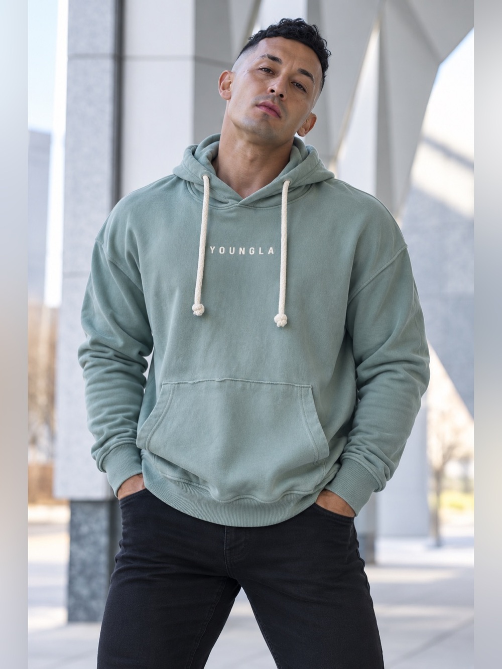 YoungLA 513 Skyline Hoodies